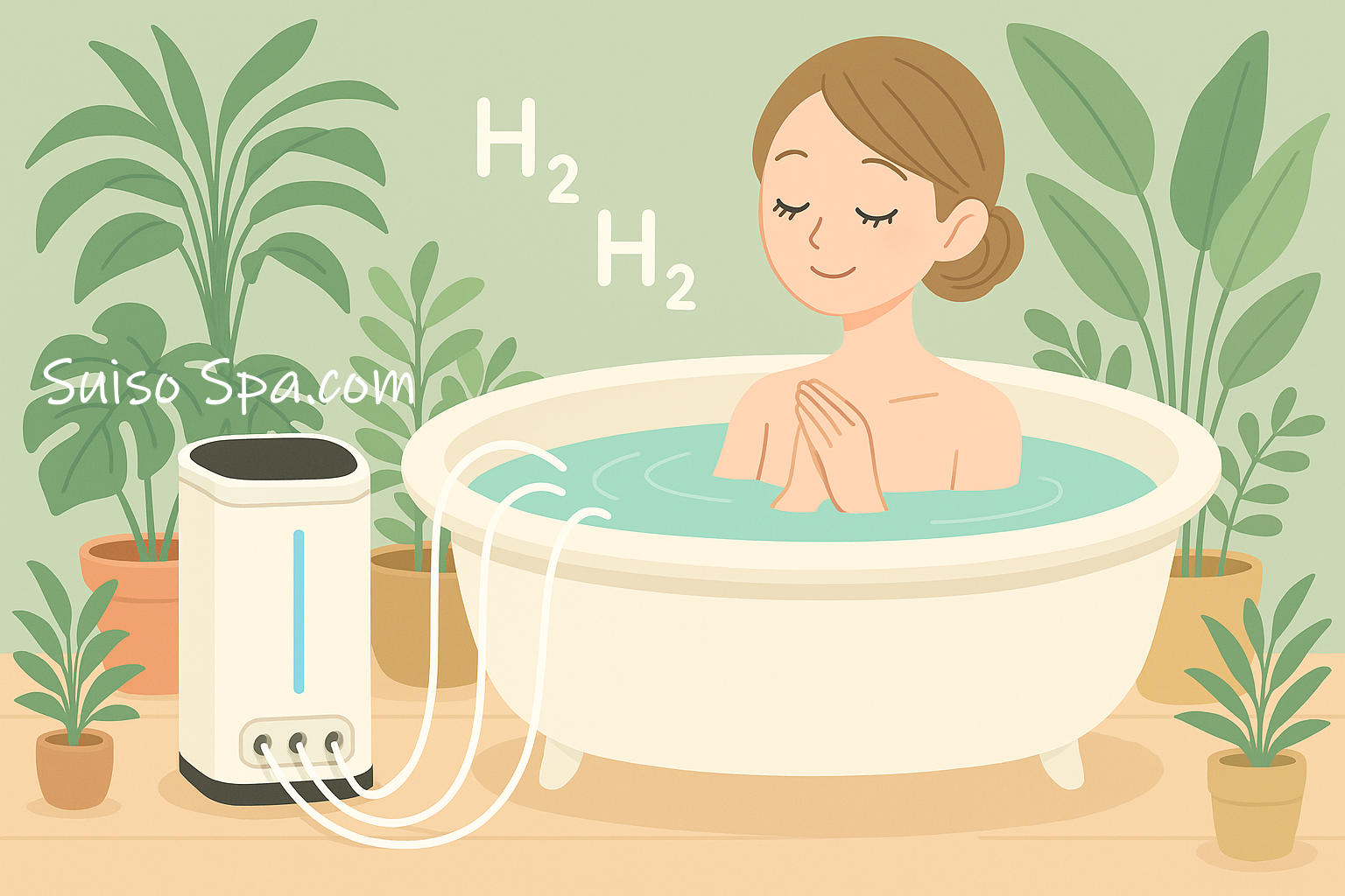 Hydro　SPA　２ｙ（お手軽水素風呂　家庭用入浴用品） Hydro SPA 2y（お手軽水素風呂 家庭用入浴用品）