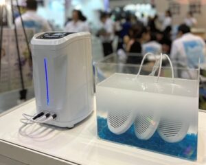 水素温浴器を出展したビューティーワールドジャパン