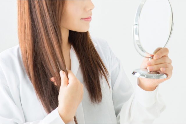 パサついた髪もしっとり