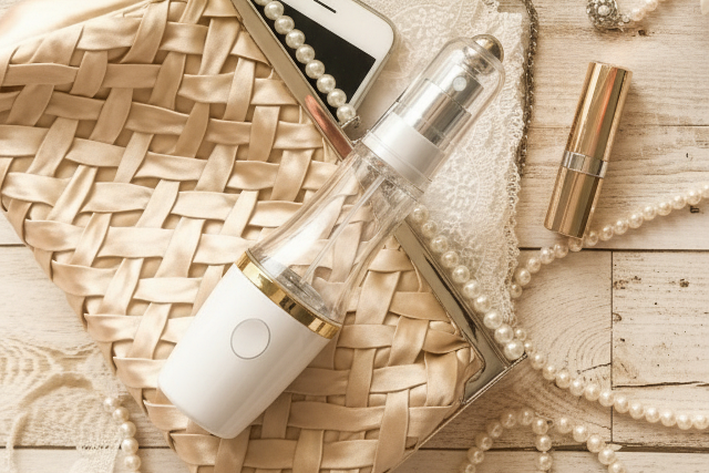 水素ミストはいつでもカバンに入れて持ち運び